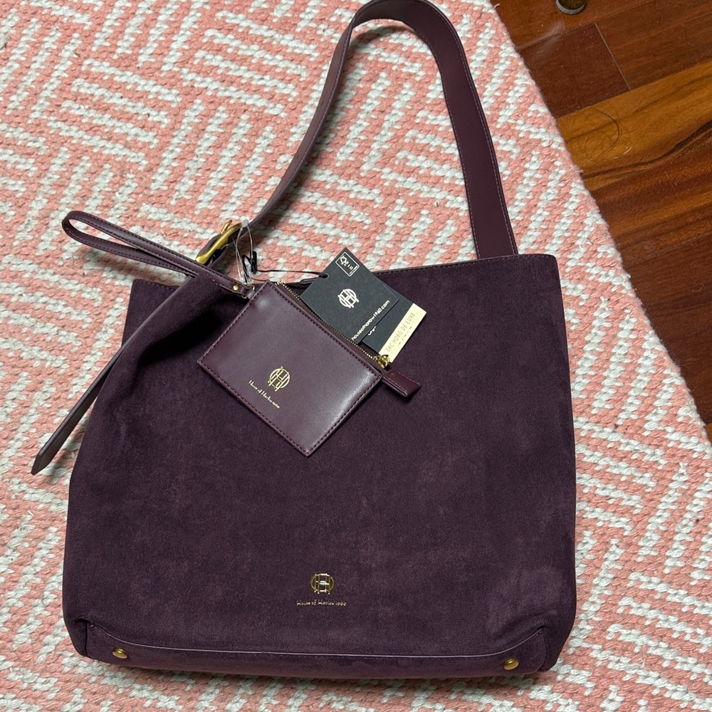 House of Harlow 1960 Deep Purple Tote